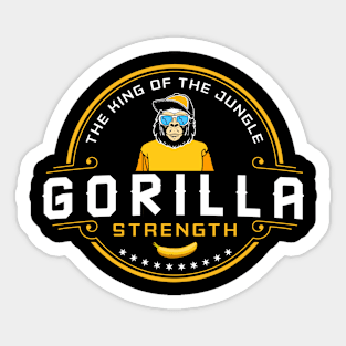 Gorilla Strength Sticker